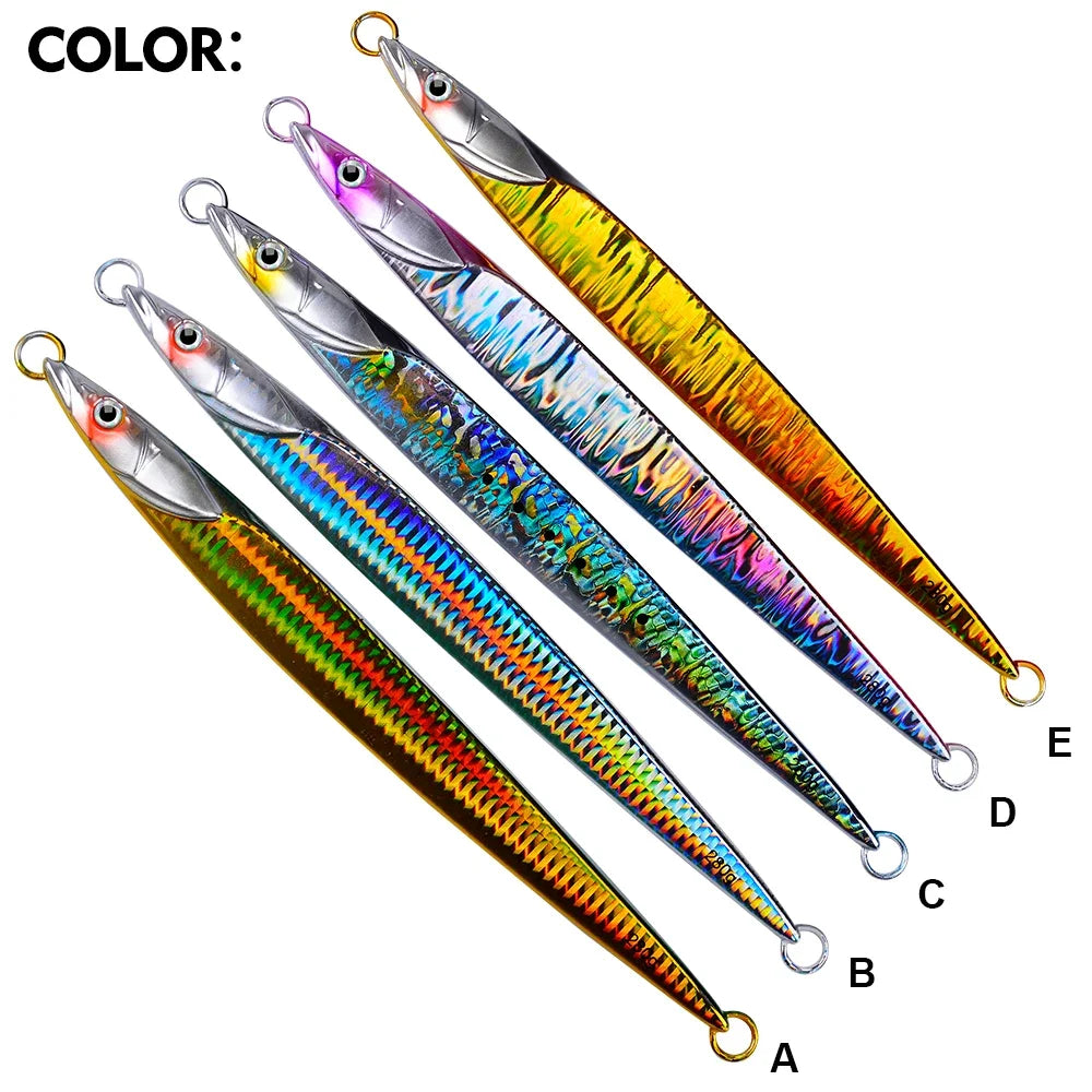 KATYUSHA Metal Fishing Lure 180-200-230-250-280g Artificial Jig Baits Hard Wobblers Fast Trolling Jigging Sea pesca Isca 1PC