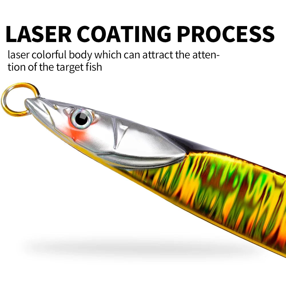 KATYUSHA Metal Fishing Lure 180-200-230-250-280g Artificial Jig Baits Hard Wobblers Fast Trolling Jigging Sea pesca Isca 1PC