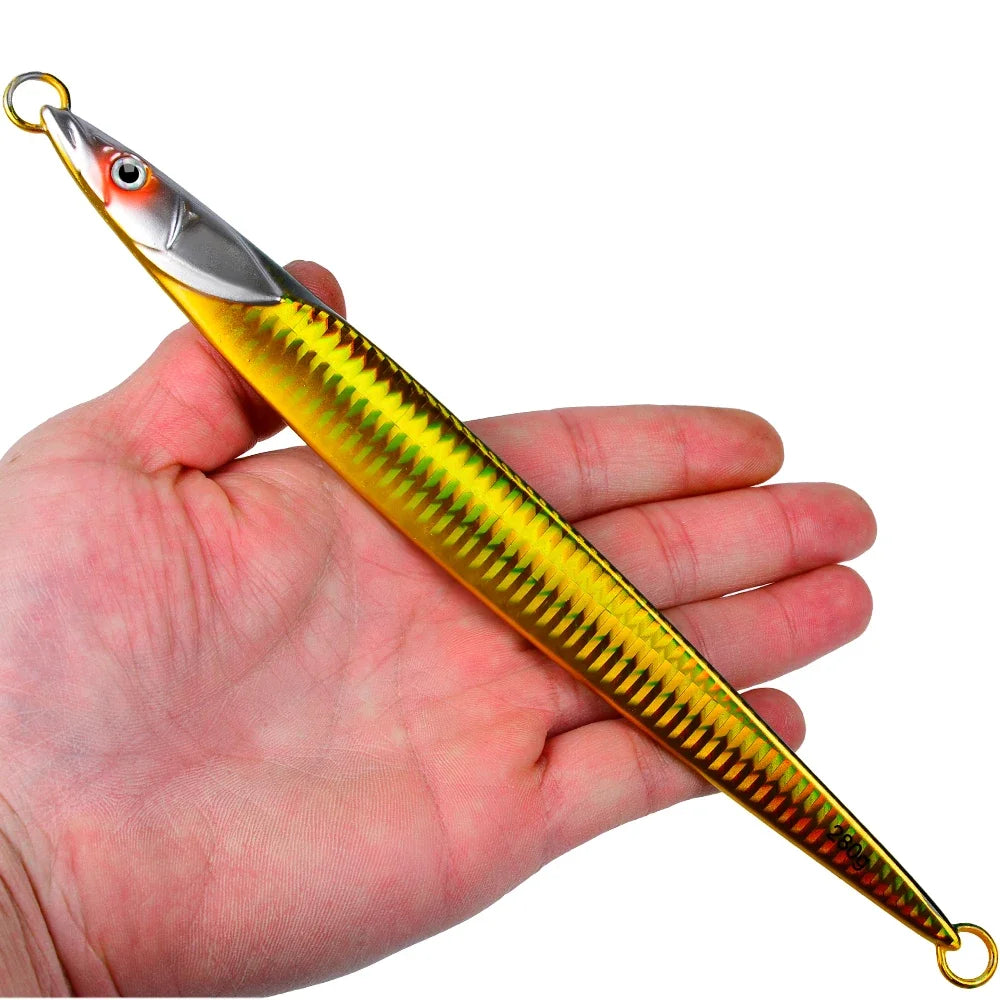 KATYUSHA Metal Fishing Lure 180-200-230-250-280g Artificial Jig Baits Hard Wobblers Fast Trolling Jigging Sea pesca Isca 1PC