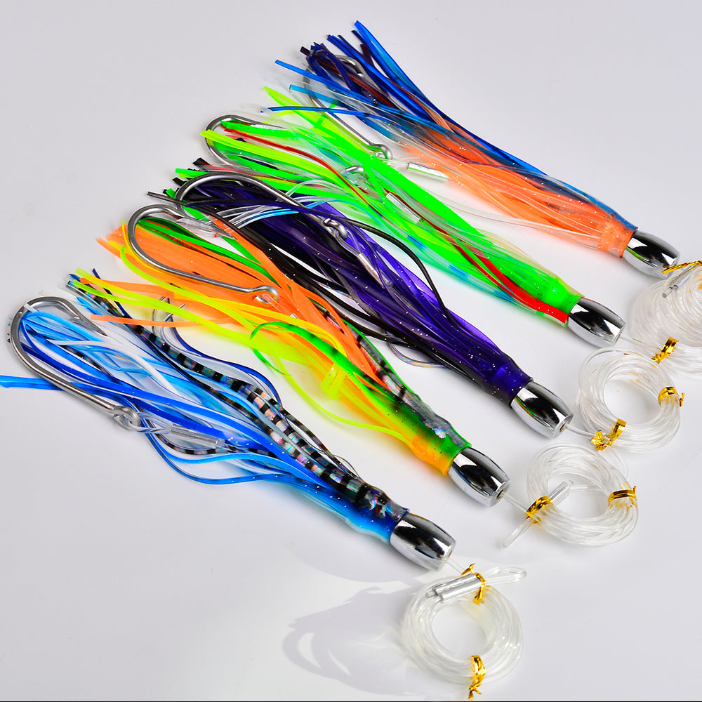 KATYUSHA Squid Trolling Lure, 66.5g, 20cm, with 8/ 0# Hook & 170cm Leader