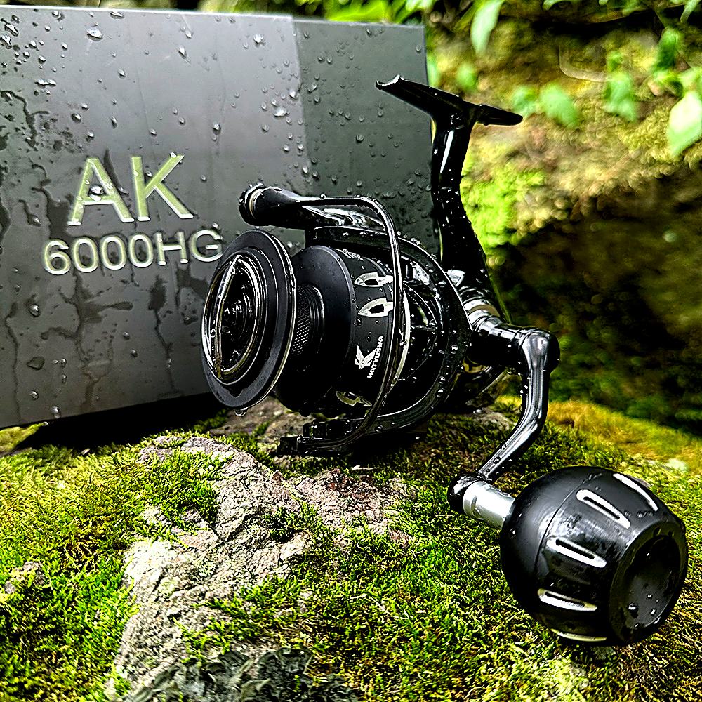 KATYUSHA AK5000/ AK6000 Spinning Reel CNC Aluminium Saltwater - scene