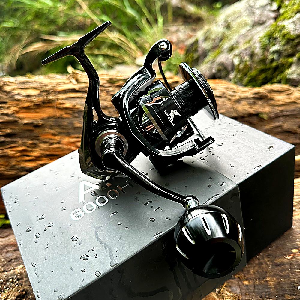 KATYUSHA AK5000/ AK6000 Spinning Reel CNC Aluminium Saltwater - scene