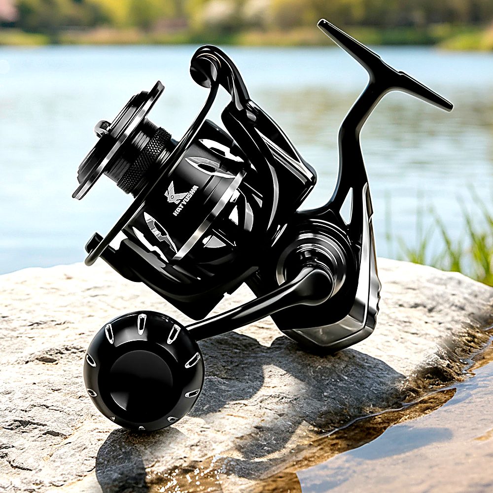 KATYUSHA AK5000/ AK6000 Spinning Reel CNC Aluminium Saltwater - detail