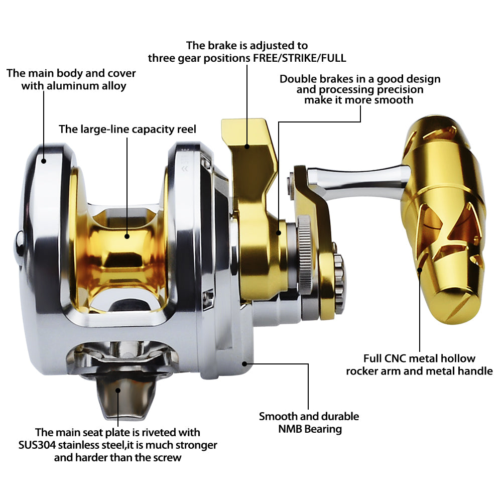 KATYUSHA KJN500L/ R02 Jigging Reel