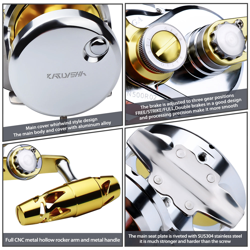 KATYUSHA KJN500L/ R02 Jigging Reel