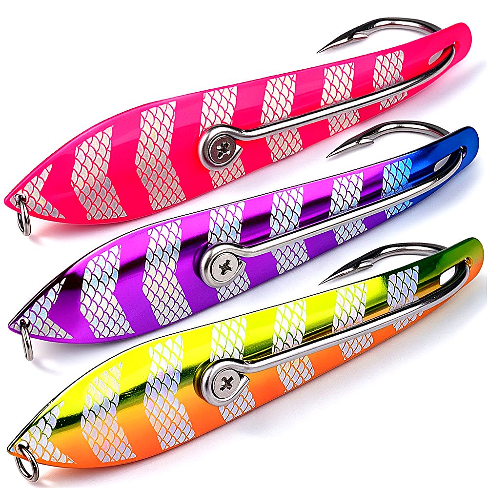 KATYUSHA DW648 Sinking Metal Jig Long Cast Lure 30-60g 6 Colors (1PC) - main