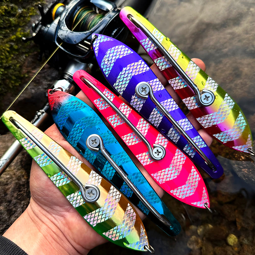 KATYUSHA DW648 Sinking Metal Jig Long Cast Lure 30-60g 6 Colors (1PC) - detail view