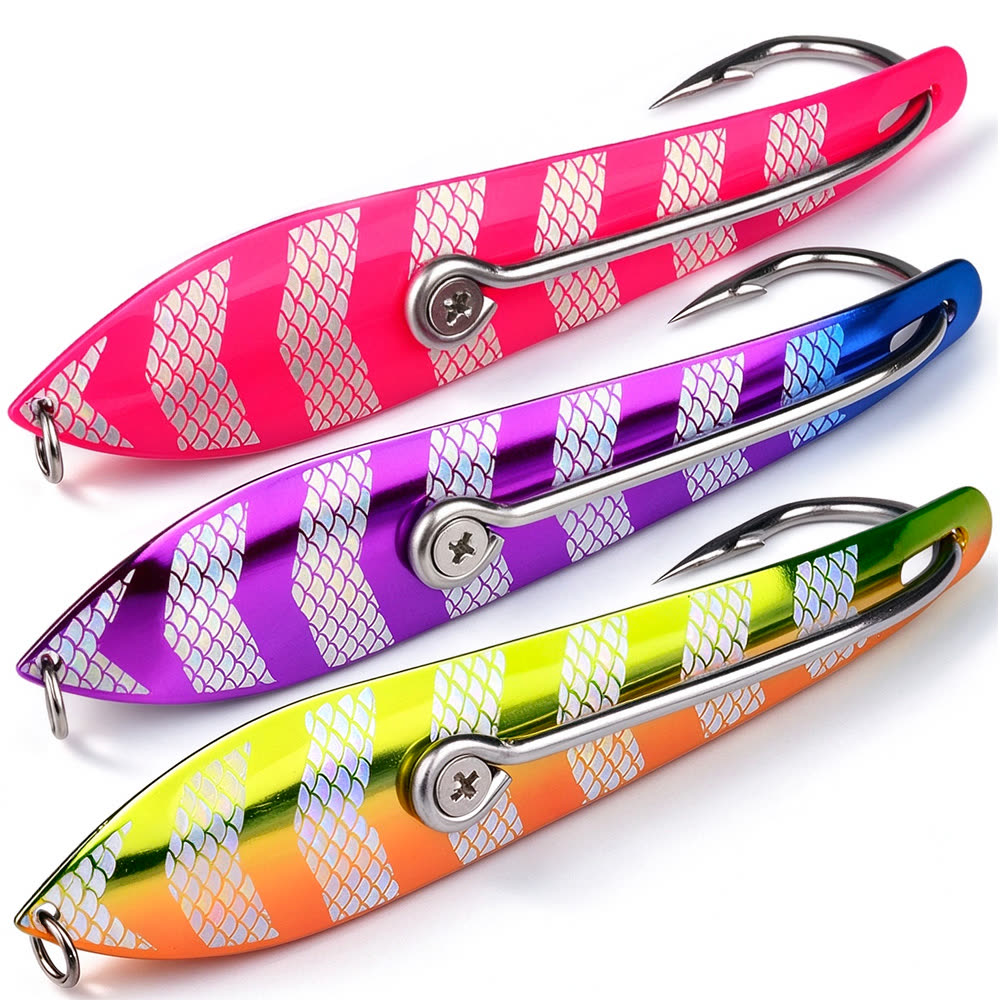 KATYUSHA DW648 Sinking Metal Jig Long Cast Lure 30-60g 6 Colors (1PC)