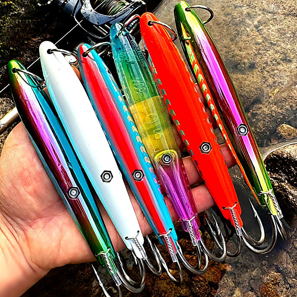 KATYUSHA DW649 Metal Jig Lure 15-44g 6 Colors (1PC) - detail