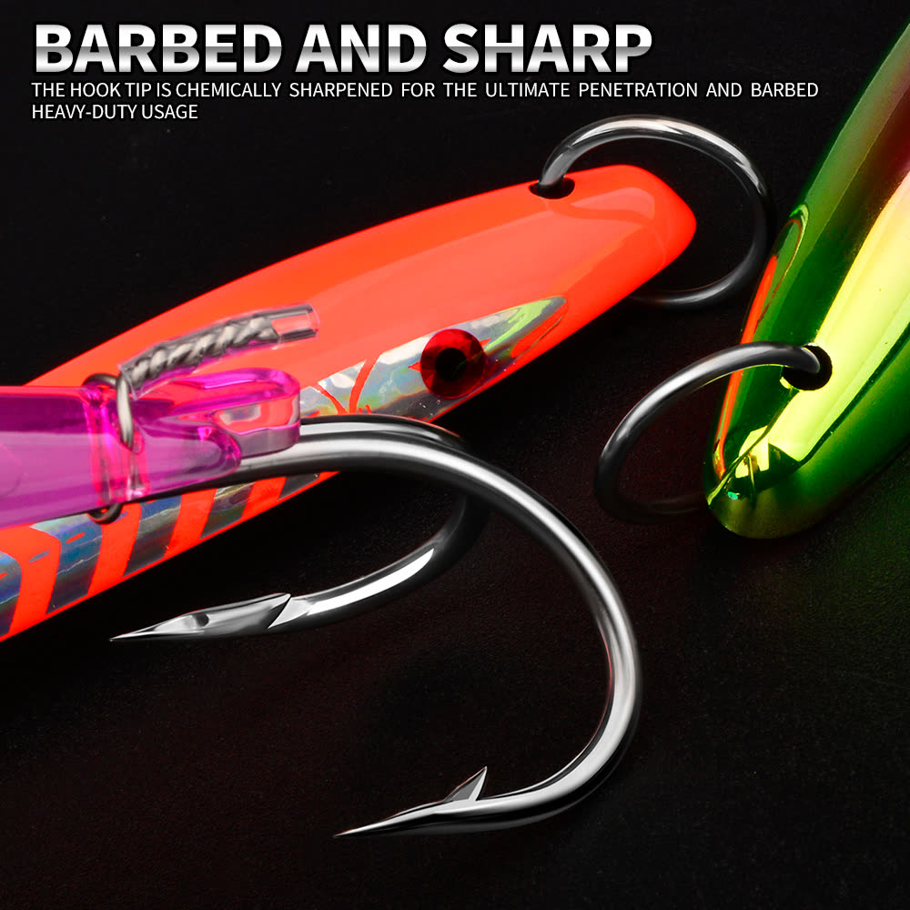 KATYUSHA DW649 Metal Jig Lure 15-44g 6 Colors (1PC) - detail view