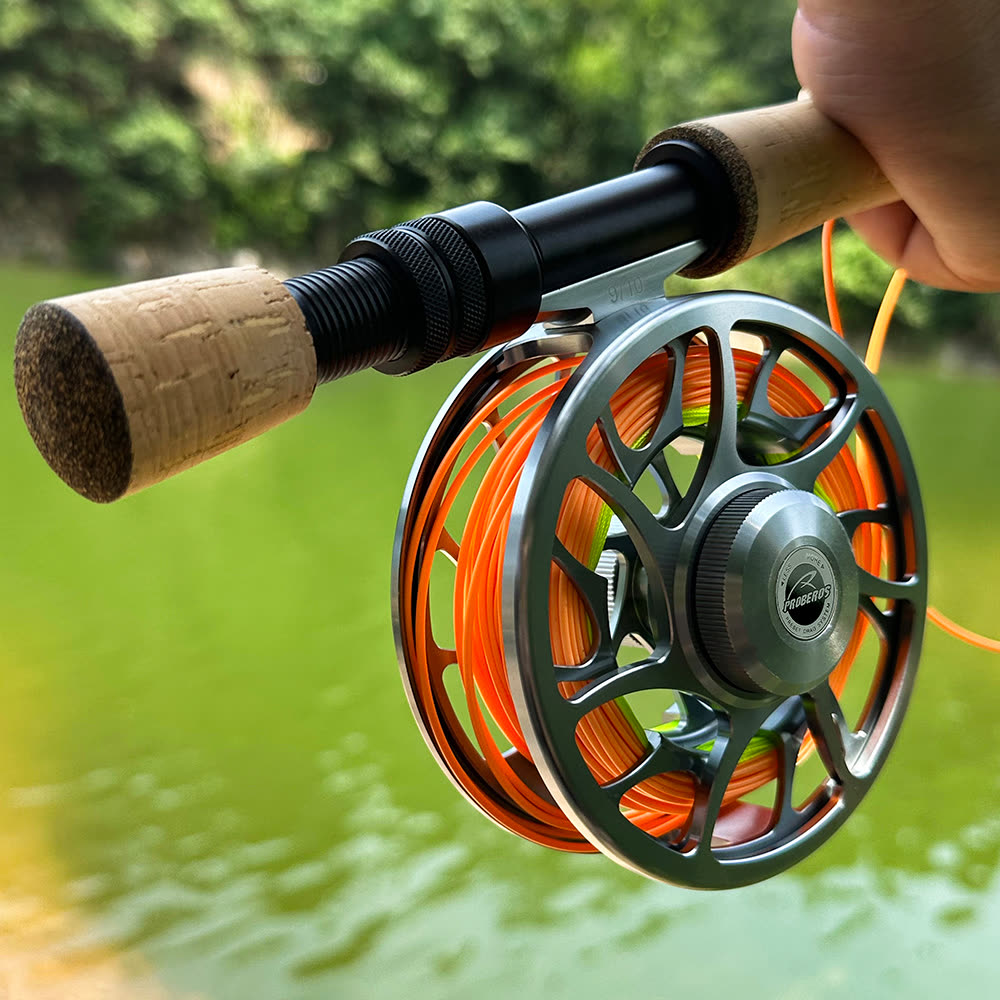 KATYUSHA New Fly Fishing Reel 5/ 7 7/ 9 9/ 10 - in the field