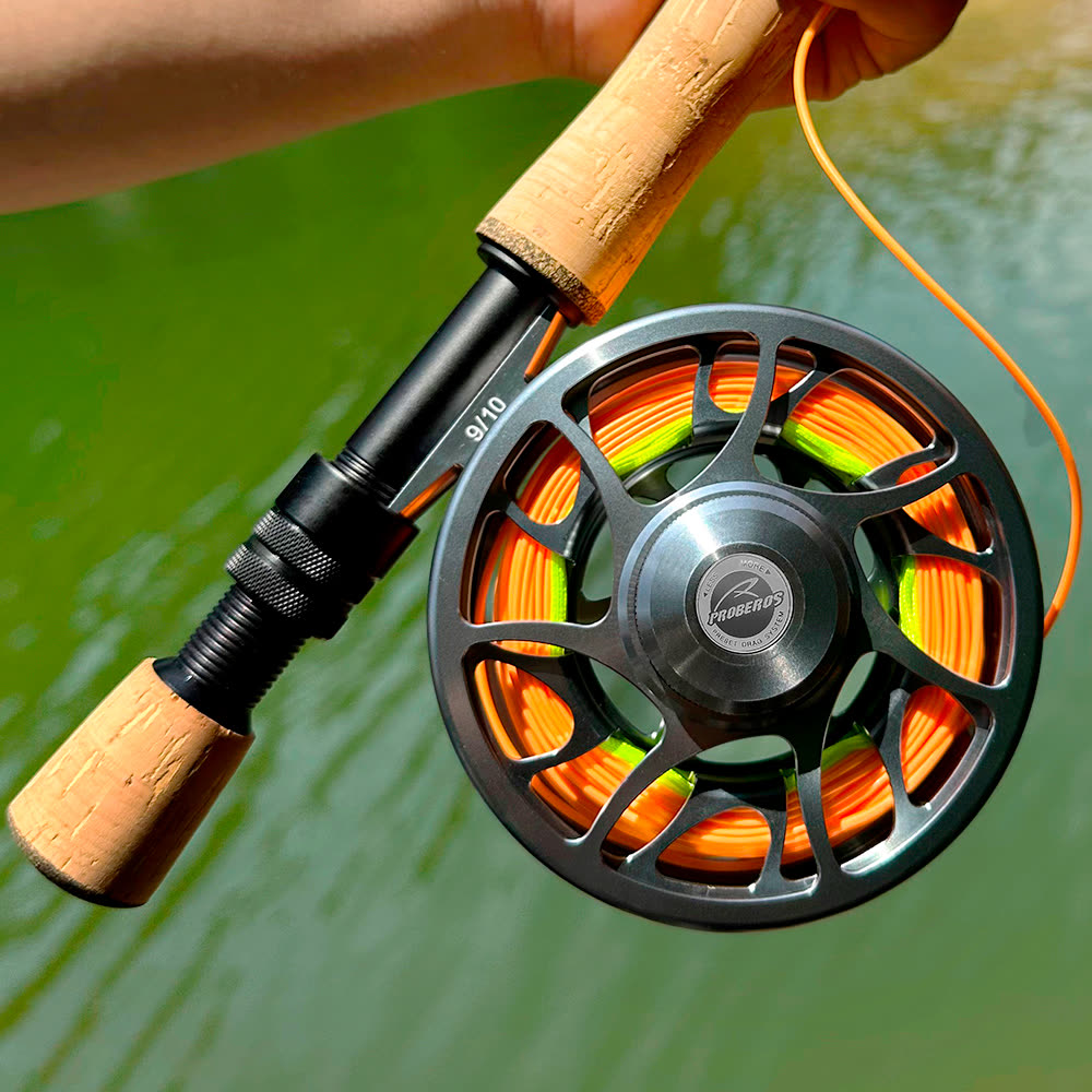 KATYUSHA New Fly Fishing Reel 5/ 7 7/ 9 9/ 10 - in the field