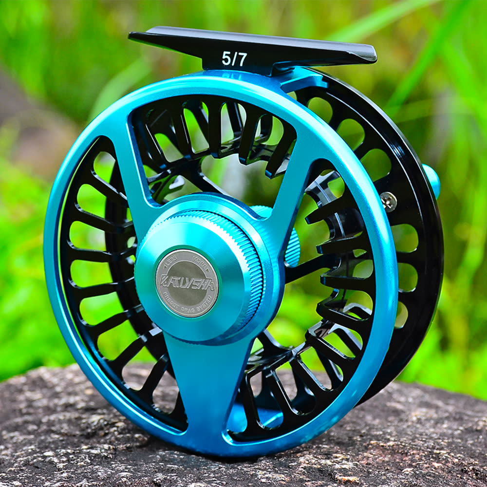 KATYUSHA FR05 Fly Fishing Reel 5/ 7 7/ 9 9/ 10 Full Metal CNC - in the field