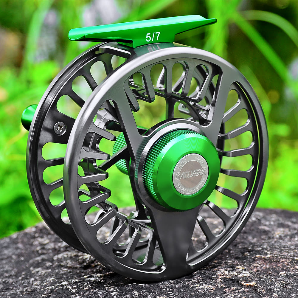KATYUSHA FR05 Fly Fishing Reel 5/ 7 7/ 9 9/ 10 Full Metal CNC - in the field