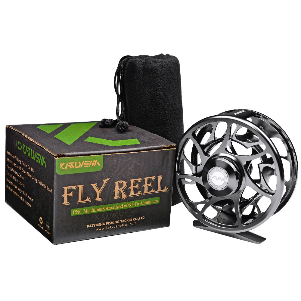 KATYUSHA FR06 Fly Fishing Reel 5/ 7 7/ 9 9/ 10 Full Metal CNC - retail packaging