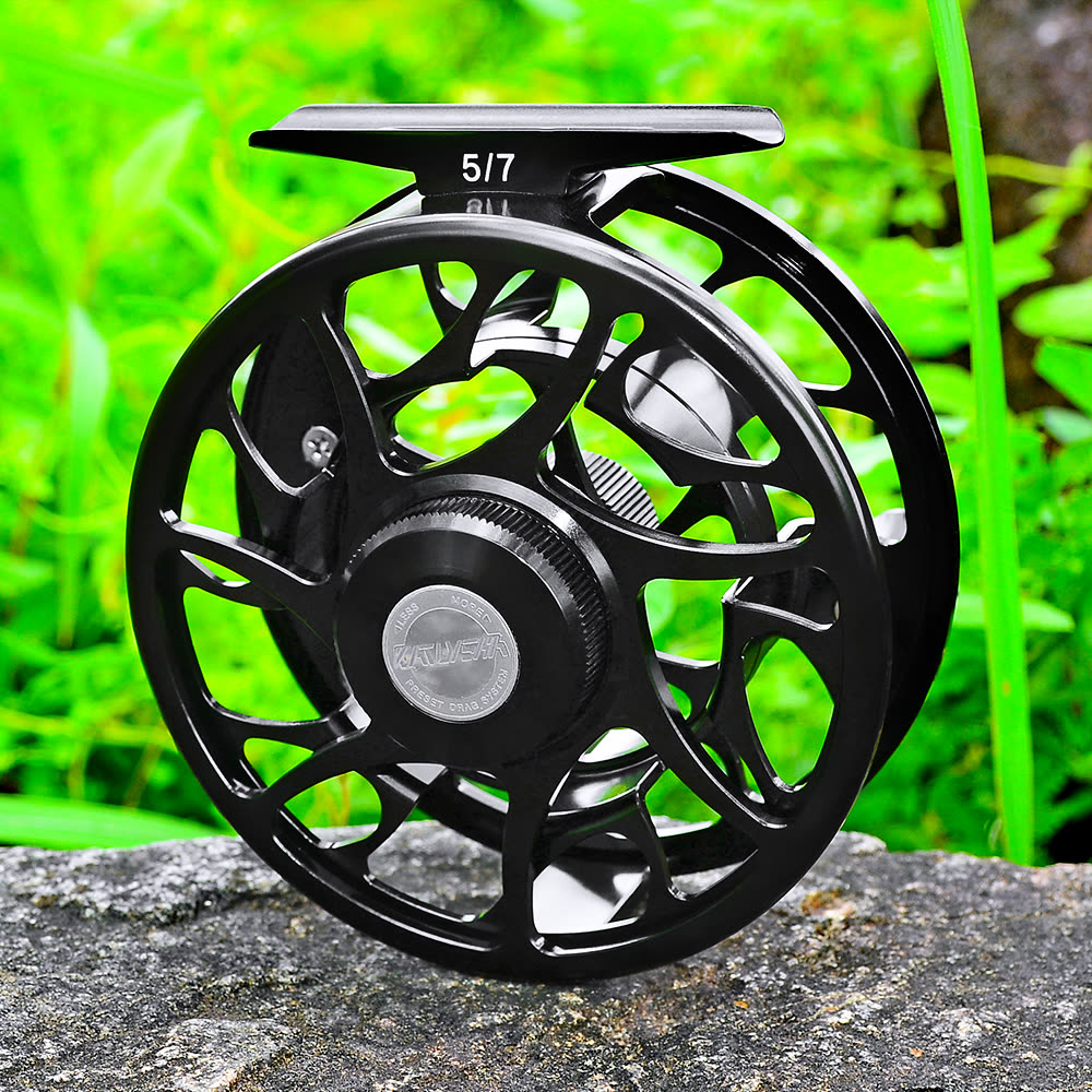 KATYUSHA FR06 Fly Fishing Reel 5/ 7 7/ 9 9/ 10 Full Metal CNC - in the field