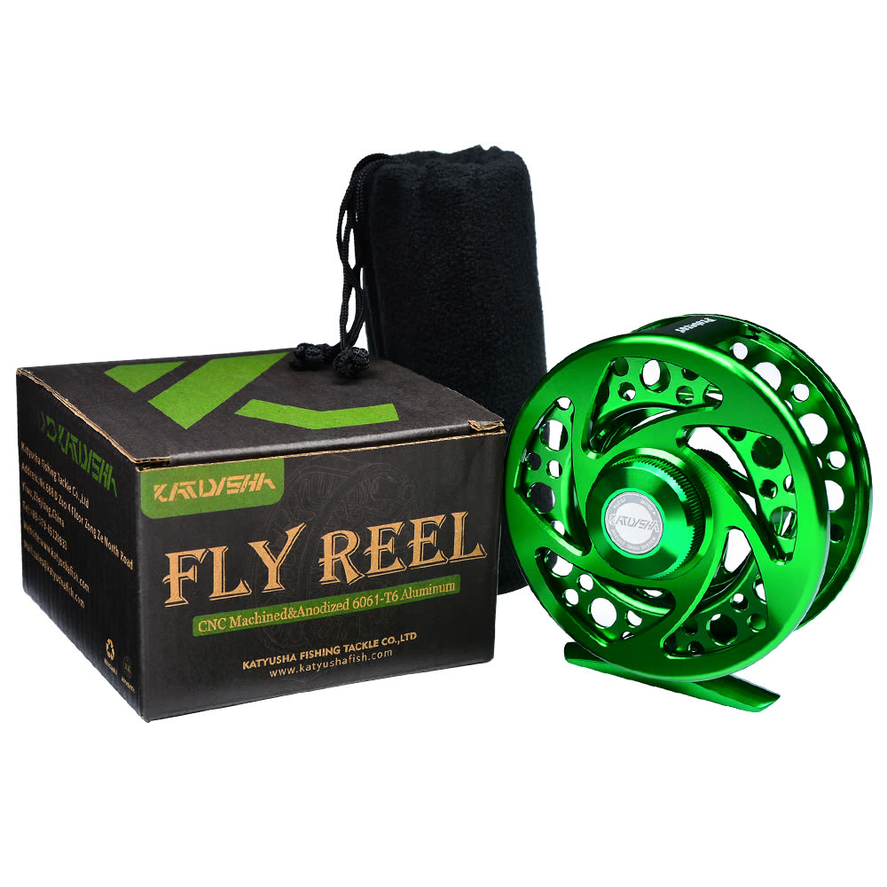 KATYUSHA FR07 Fly Fishing Reel 5/ 7 7/ 9 9/ 10 Full Metal CNC - retail packaging