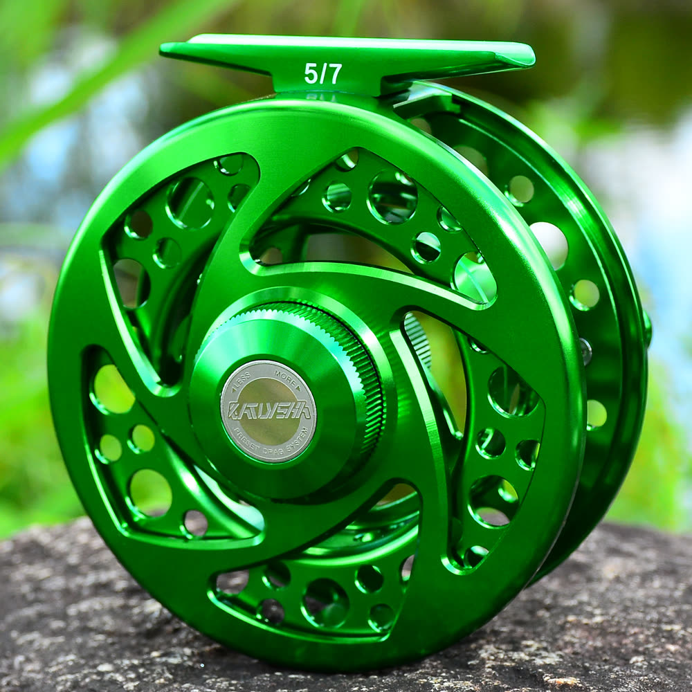 KATYUSHA FR07 Fly Fishing Reel 5/ 7 7/ 9 9/ 10 Full Metal CNC - in the field