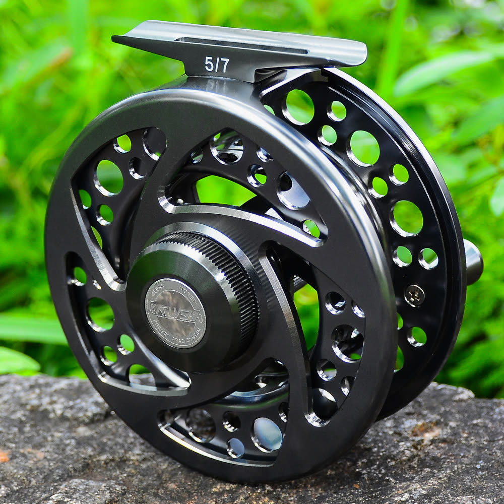 KATYUSHA FR07 Fly Fishing Reel 5/ 7 7/ 9 9/ 10 Full Metal CNC - in the field