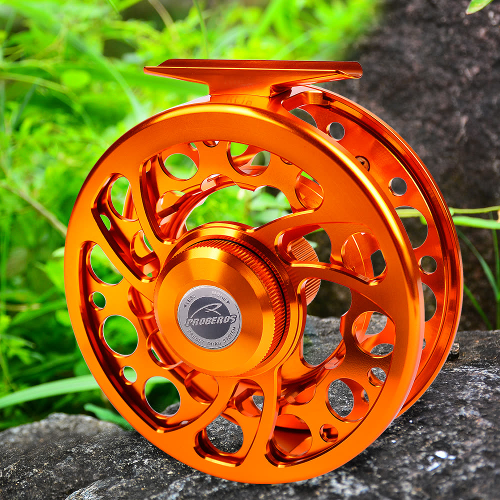 KATYUSHA FR08 Fly Fishing Reel 5/ 7 7/ 9 9/ 10 Full Metal CNC - in the field