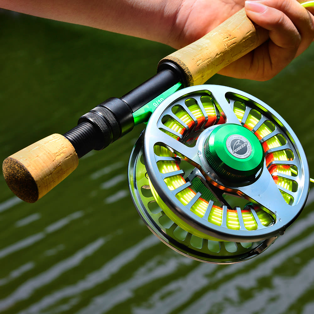 KATYUSHA FR09 Fly Fishing Reel 5/ 7 7/ 9 9/ 10 Full Metal CNC - in the field