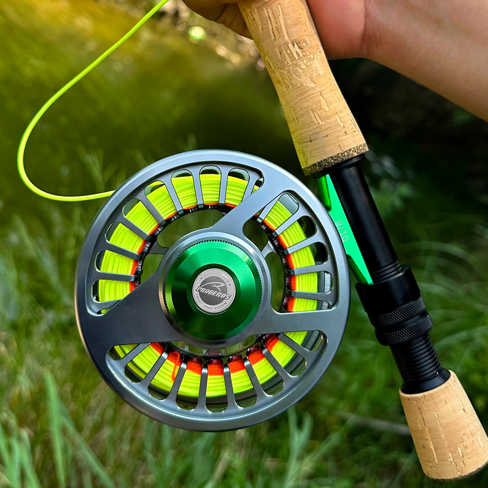 KATYUSHA FR09 Fly Fishing Reel 5/ 7 7/ 9 9/ 10 Full Metal CNC - in the field