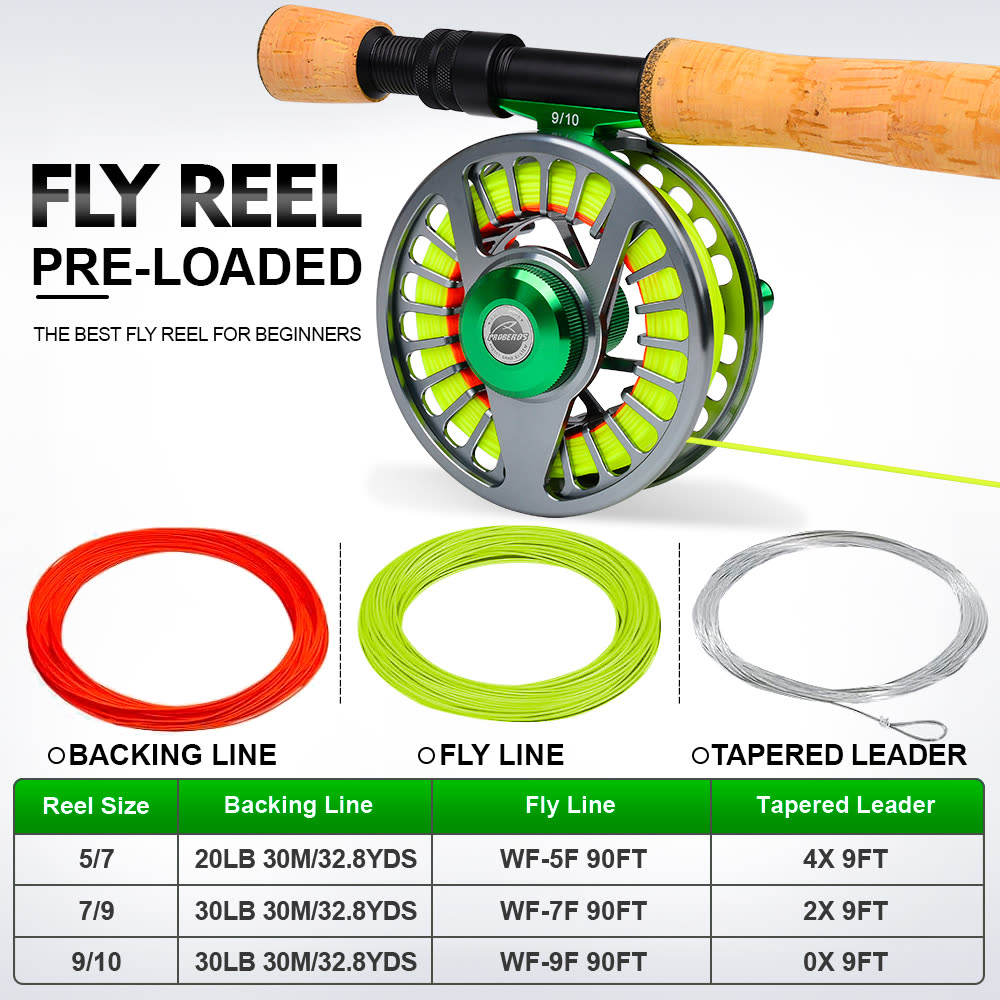 KATYUSHA FR09 Fly Fishing Reel 5/ 7 7/ 9 9/ 10 Full Metal CNC - colour option