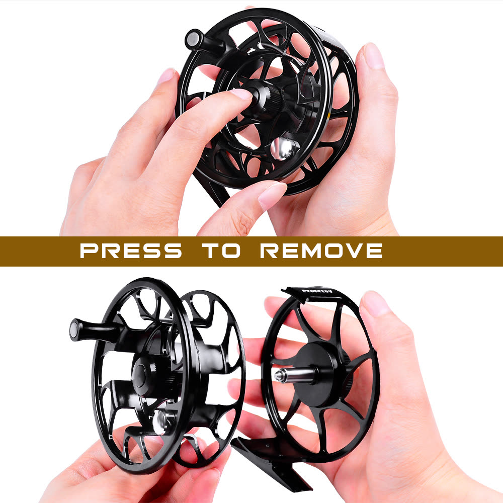 KATYUSHA FR11 Fly Fishing Reel 5/ 7 7/ 9 9/ 10 Full Metal CNC - detail view