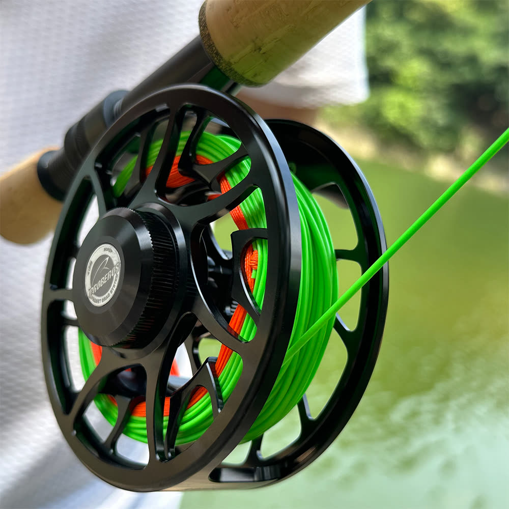 KATYUSHA FR11 Fly Fishing Reel 5/ 7 7/ 9 9/ 10 Full Metal CNC - in the field