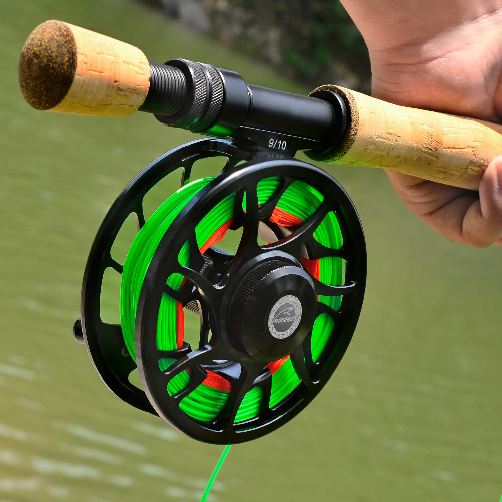 KATYUSHA FR11 Fly Fishing Reel 5/ 7 7/ 9 9/ 10 Full Metal CNC - in the field