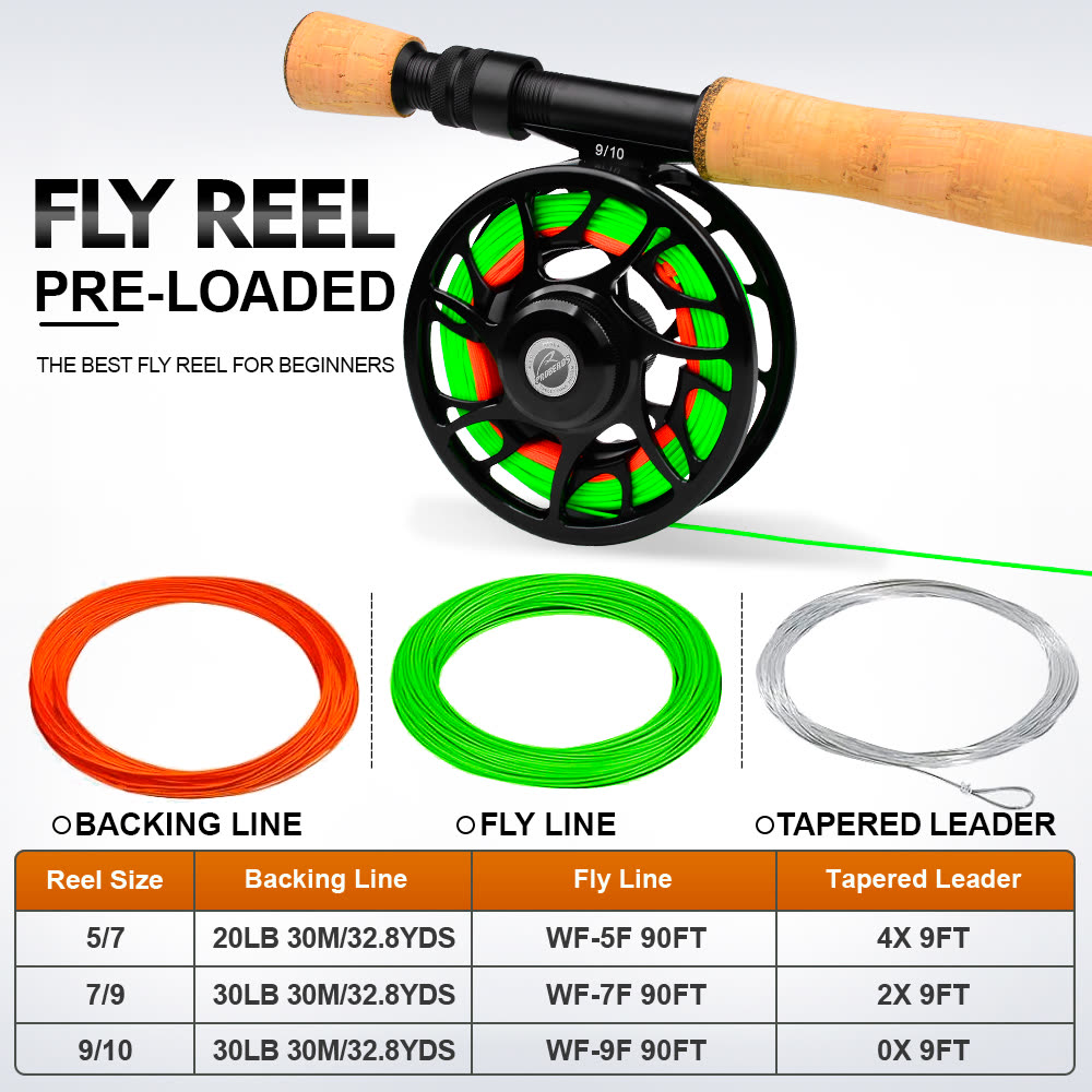KATYUSHA FR11 Fly Fishing Reel 5/ 7 7/ 9 9/ 10 Full Metal CNC - colour option