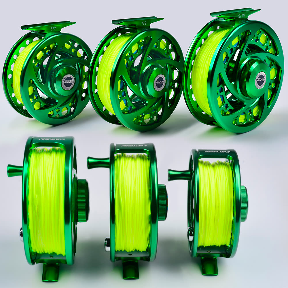KATYUSHA FR12 Fly Fishing Reel 5/ 7 7/ 9 9/ 10 Full Metal CNC - detail view