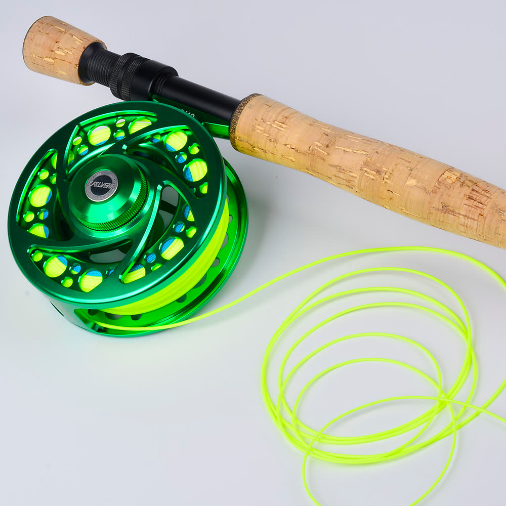 KATYUSHA FR12 Fly Fishing Reel 5/ 7 7/ 9 9/ 10 Full Metal CNC - detail view