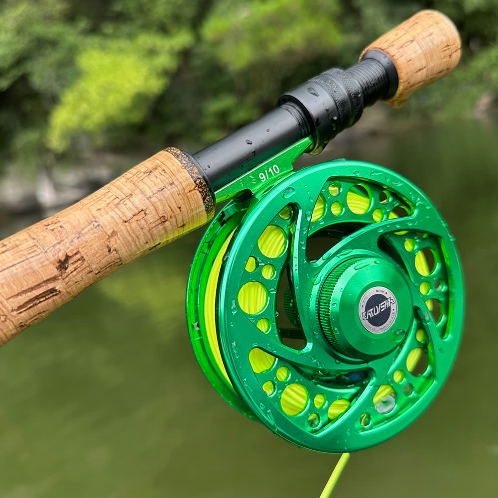 KATYUSHA FR12 Fly Fishing Reel 5/ 7 7/ 9 9/ 10 Full Metal CNC - in the field