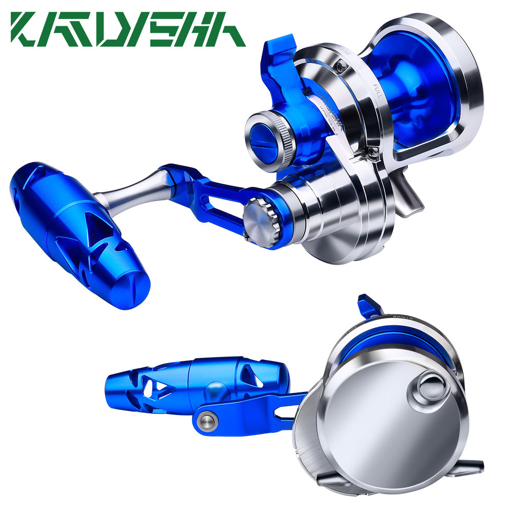 KATYUSHA JN08-JN10 Series Jigging Reels - 40KG/ 25KG Max Drag Fishing Reels for Trolling