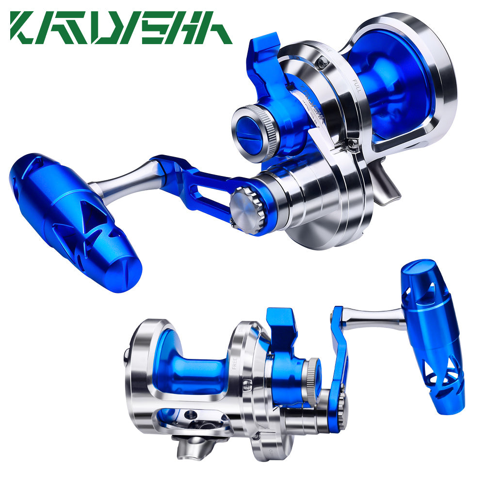 KATYUSHA JN08-JN10 Series Jigging Reels - 40KG/ 25KG Max Drag Fishing Reels for Trolling