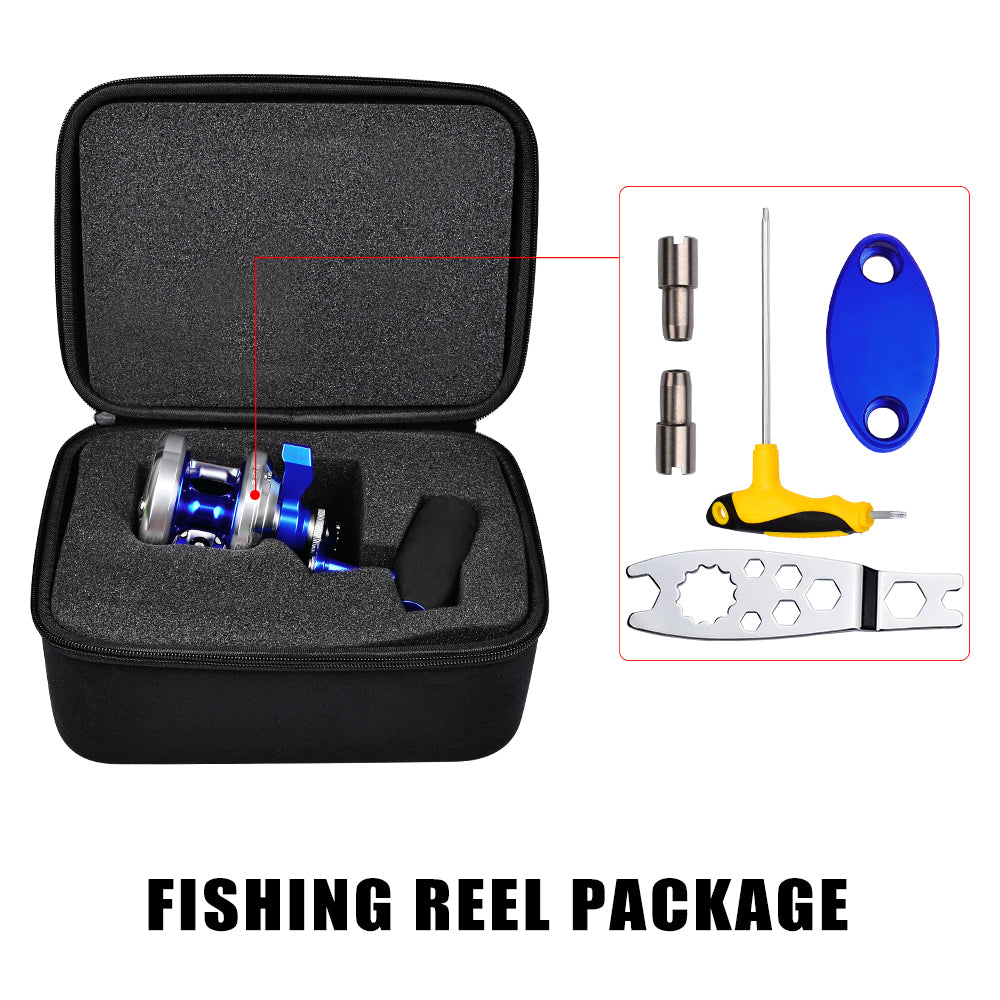 KATYUSHA JN500 L/ R01 Jigging Reels - CNC Precision Fishing Reels, 40KG Max Drag Trolling Reels