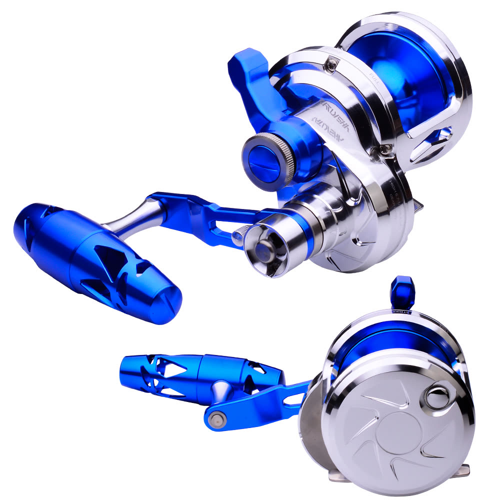 KATYUSHA KJN600 Jigging Reel - 40KG Max Drag, Smooth Fishing Reel with PE Line, Ideal for Trolling Reels