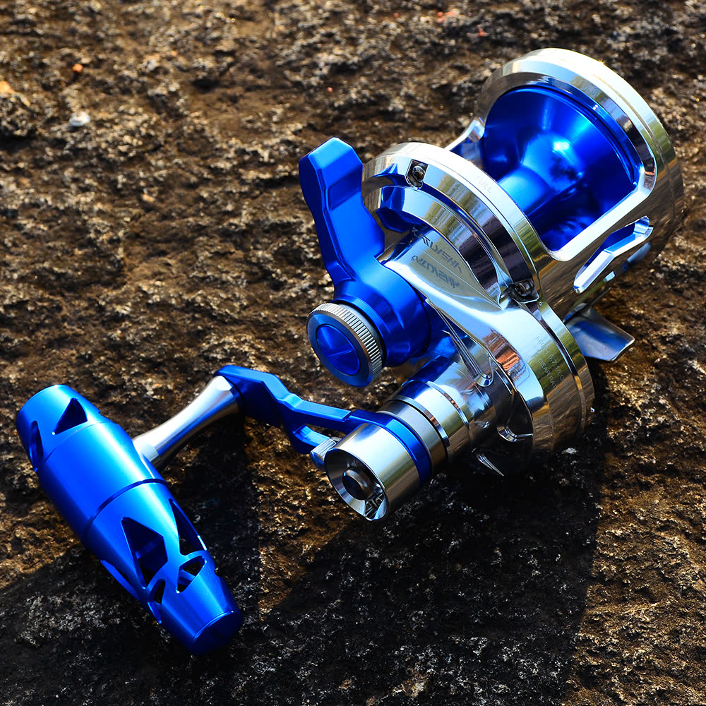KATYUSHA KJN600 Jigging Reel - 40KG Max Drag, Smooth Fishing Reel with PE Line, Ideal for Trolling Reels - in the field