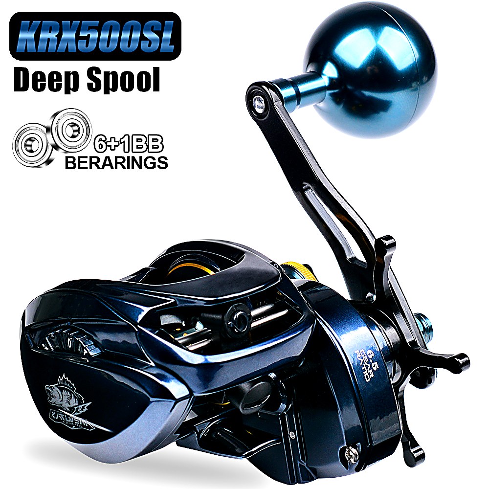 KATYUSHA KRX500 Baitcasting Reel Left/ Right Handle Saltwater - sku