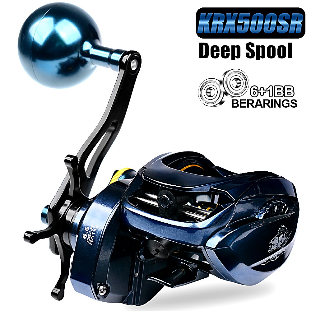 KATYUSHA KRX500 Baitcasting Reel Left/ Right Handle Saltwater - sku