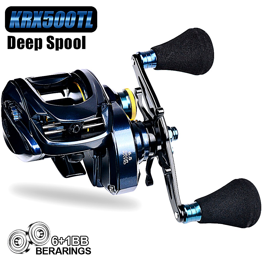 KATYUSHA KRX500 Baitcasting Reel Left/ Right Handle Saltwater - sku