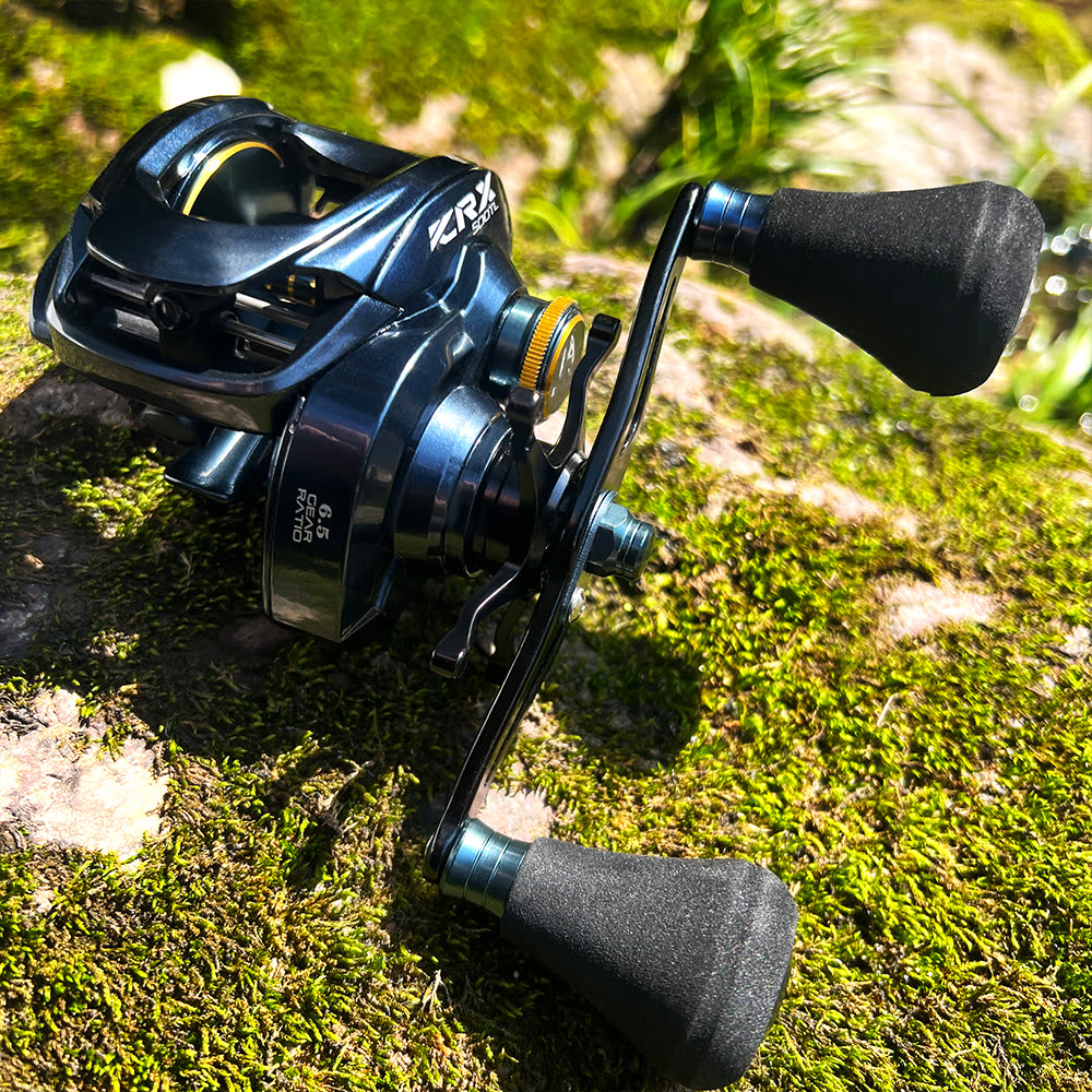 KATYUSHA KRX500 Baitcasting Reel Left/ Right Handle Saltwater - in the field