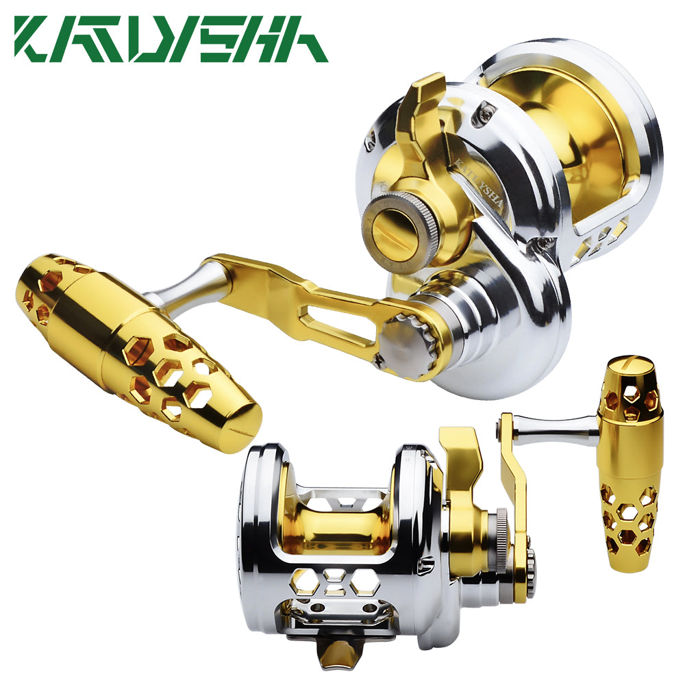 KATYUSHA KSJ12L/ R01 Silver - Gold Jigging Ree