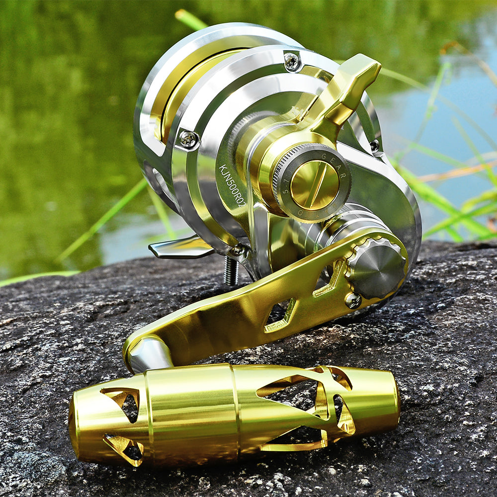 KATYUSHA KSJ12L/ R01 Silver - Gold Jigging Ree