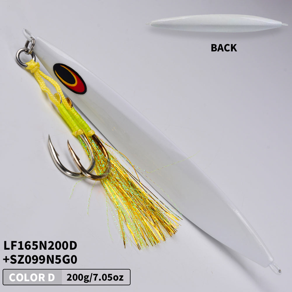 KATYUSHA Metal Jig Fishing Lure Swimbait Spinner Sea Tackle Kit Pesca Artificial Bait Cast 3D Laser Wobbler Pike Spoon Carp Hook( with Assist Hook)